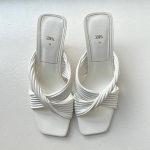 Zara heel sandals